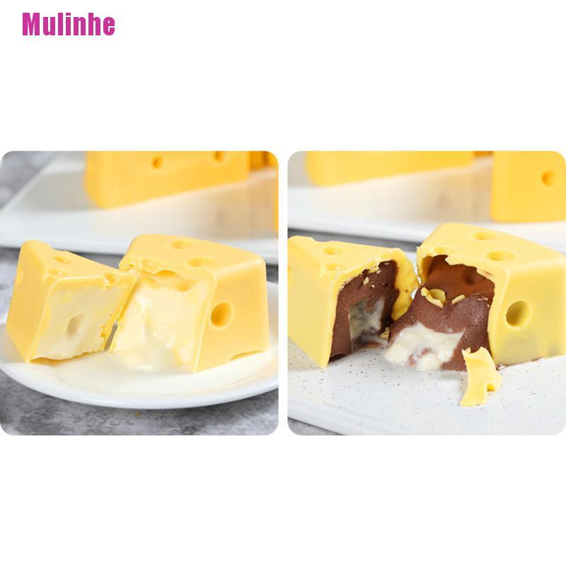 Khuôn silicone tạo hình phô mai 3D chuyên dụng cho làm bánh tráng miệng