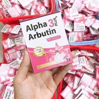 Viên kích trắng Alpha Arbutin 3 Plus + hộp 10 viên - Chuẩn Thái