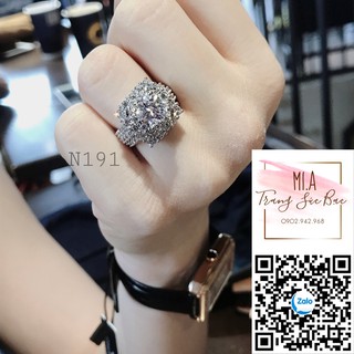 Nhẫn titan hình con bướm N191