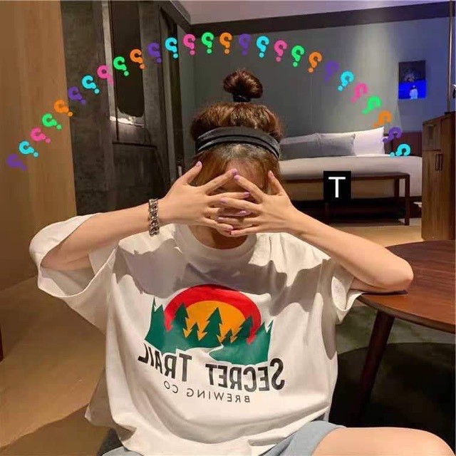 Áo Croptop Phom Rộng Cây Thông