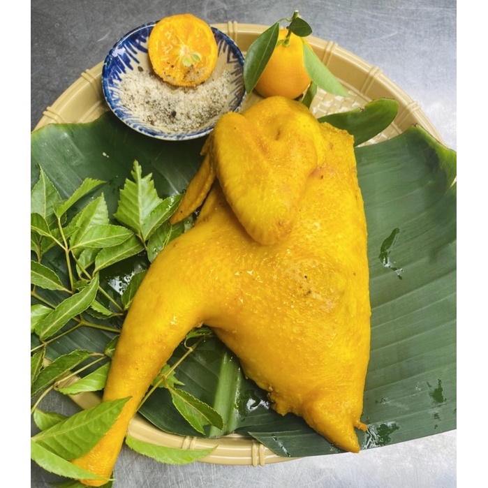 GÀ KHAY Ủ MUỐI