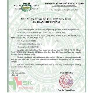 Rocket 1H hộp 10 viên - Đẳng cấp phái mạnh