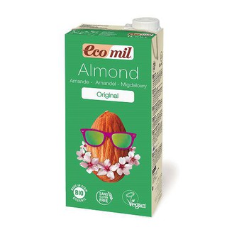 Sữa hạnh nhân nguyên chất hữu cơ Ecomil 1L