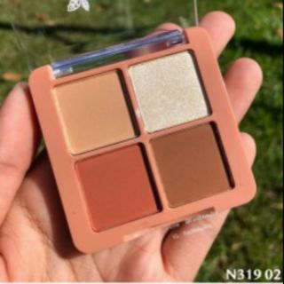 Phấn mắt Neecara Mini màu mắt 4 ô - Thái Lan