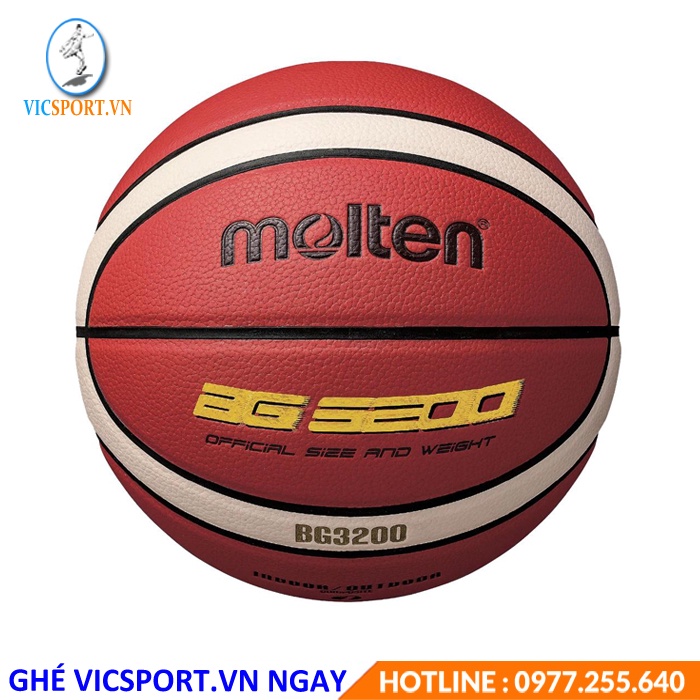 Quả Bóng rổ Da Molten BG3200 Chính Hãng - Vicsport