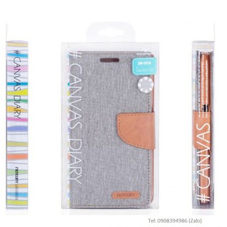 Bao da iPhone 6, 6S Mercury Canvas Diary chính hãng