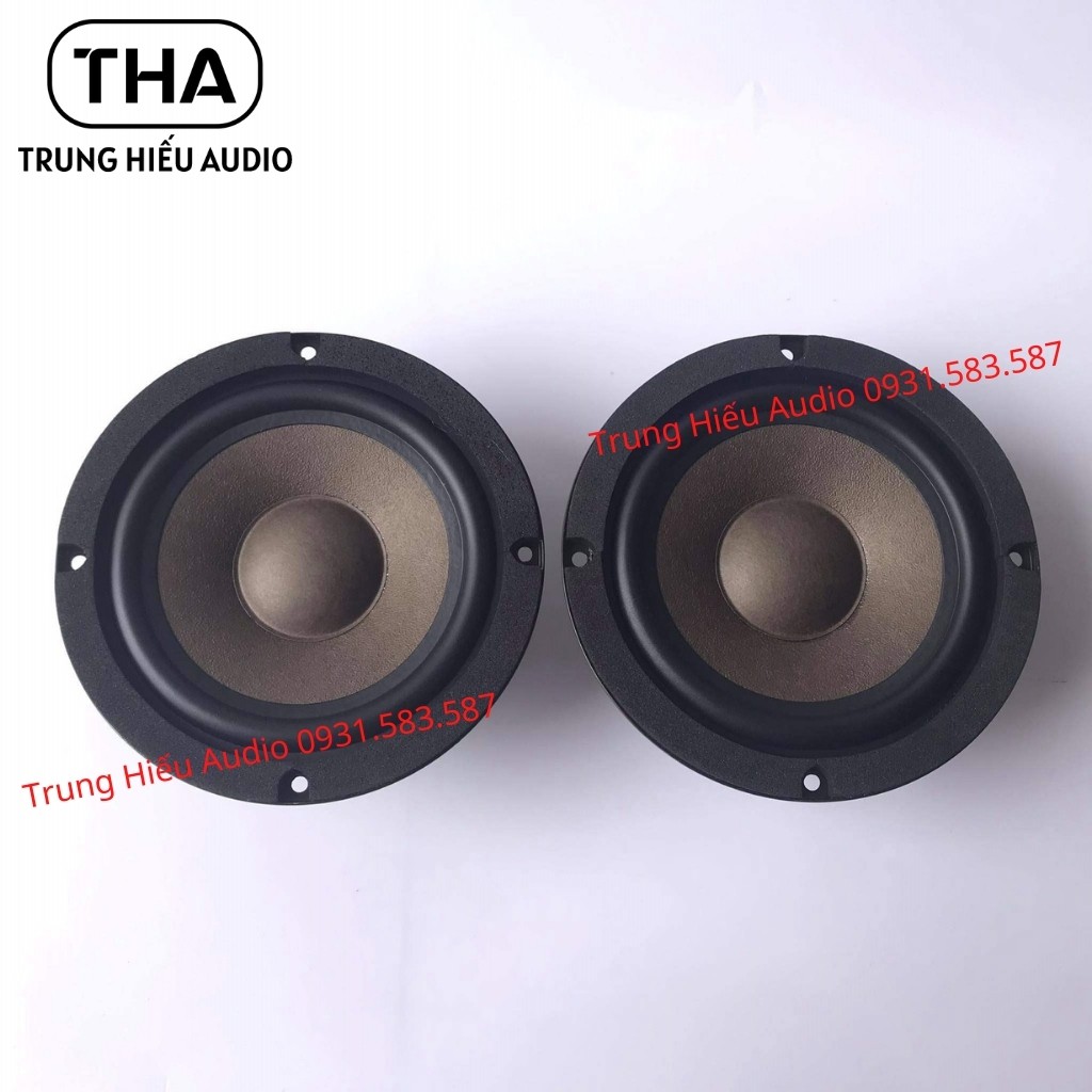 Loa Trung Thunder 12 cm, 8Ω, Loa Mid Trung Rời Gân Mút, Màng Vải  - Trung Hiếu Audio