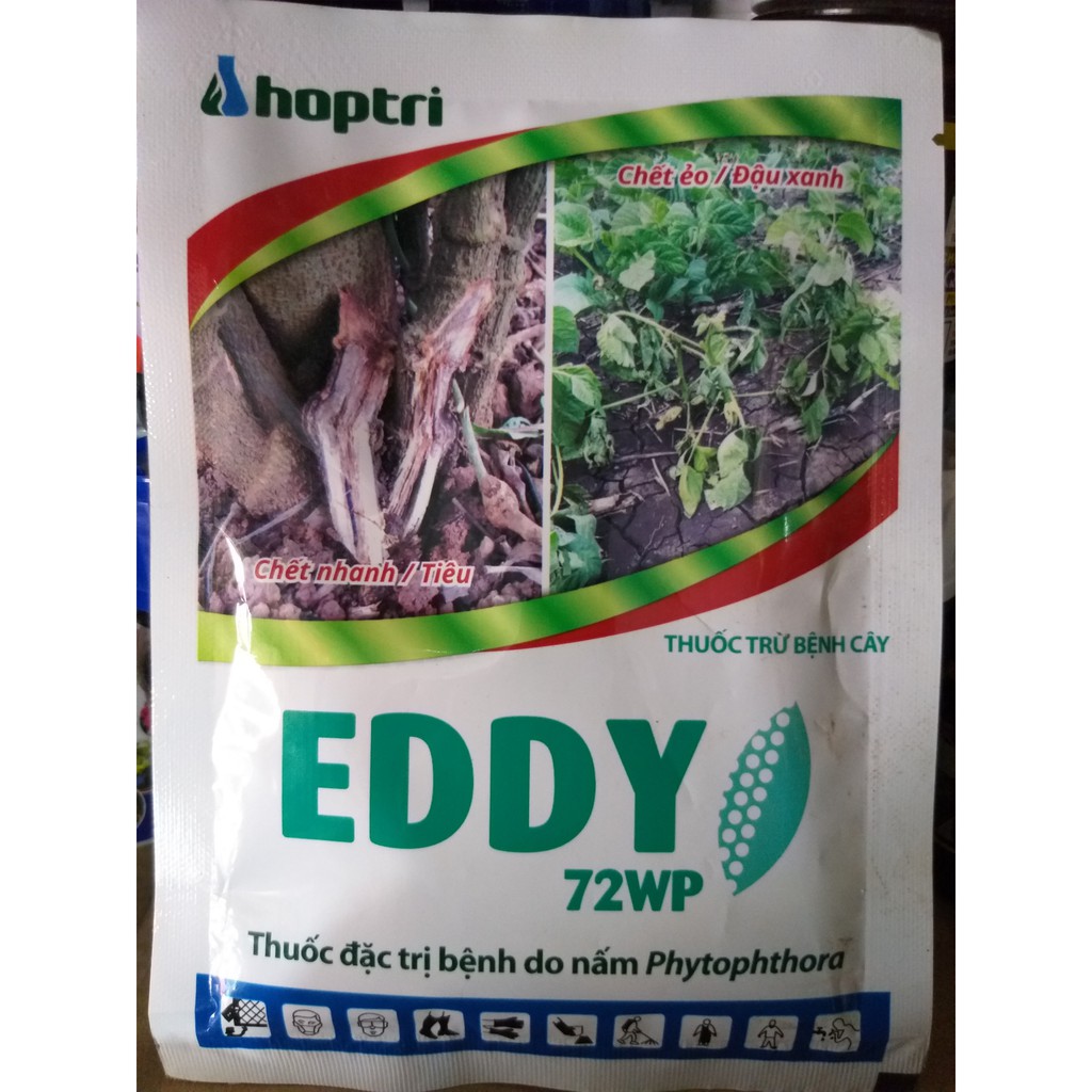 Thuốc Trừ Bệnh EDDY 72WP đặc trị mốc sương, vàng lá thối rễ (50g)