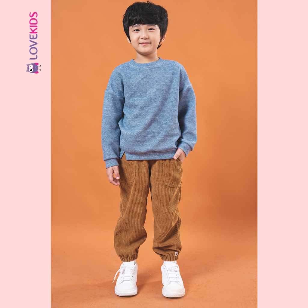 Áo len giữ nhiệt bổ gấu bé trai - Lovekids