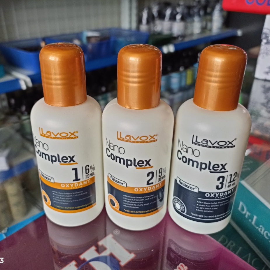 Oxy Trợ Nhuộm Tóc Lavox Nano Complex 100ml đủ 3 loại oxy