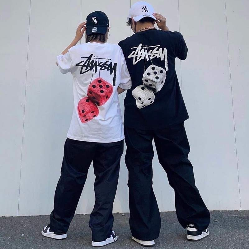 Áo Thun Stussy Fuzzy Dice 100% CHÍNH HÃNG - CÓ SẴN