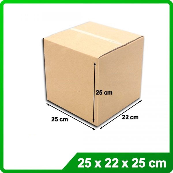 20 Thùng Carton 25x22x25