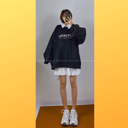 Áo sweater nam nữ Covernat phong cách, Áo nỉ bông ULZZANG form rộng Unisex Siêu Đẹp vải Dày Tomx AN12 | WebRaoVat - webraovat.net.vn