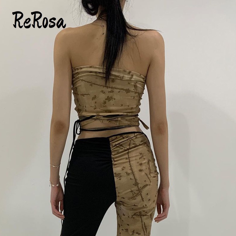 Áo Tank Top Hai Dây Họa Tiết Rằn Ri Thời Trang Cho Nữ