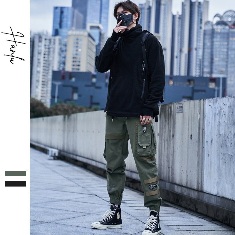 Quần jogger nam túi hộp chất kaki cao cấp mềm mịn C5135