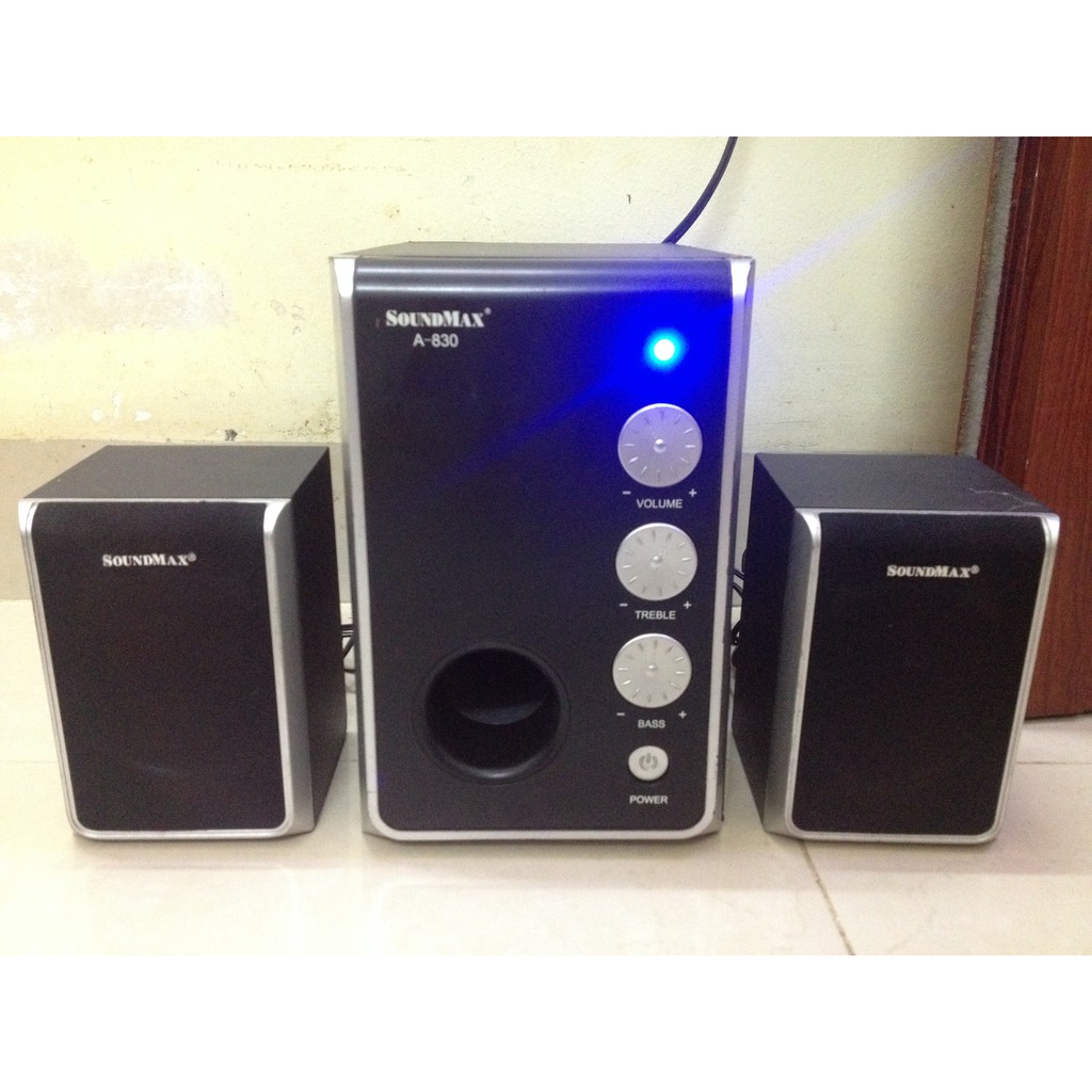 Soundmax 2.1 nghe điện thoại vi tính