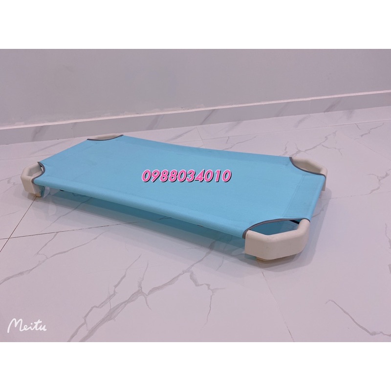 GIƯỜNG MẦM NON VẢI LƯỚI CAO CẤP - SIÊU XINH