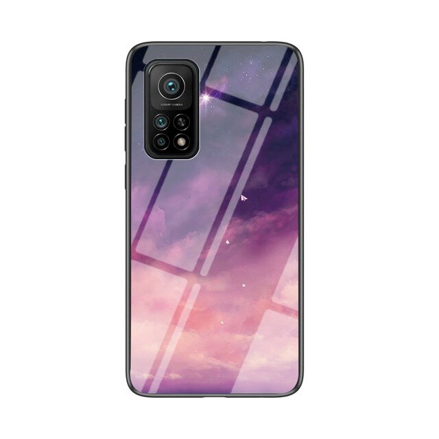 Ốp Lưng Tích Hợp Kính Cường Lực Họa Tiết Độc Đáo Cho Xiaomi Mi 10t Pro 5g