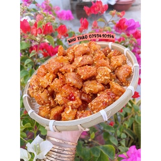 Hộp tóp mỡ da giòn ⚡ giá sốc ⚡️ tóp mỡ rim mắm tỏi ớt giòn rụm 1kg