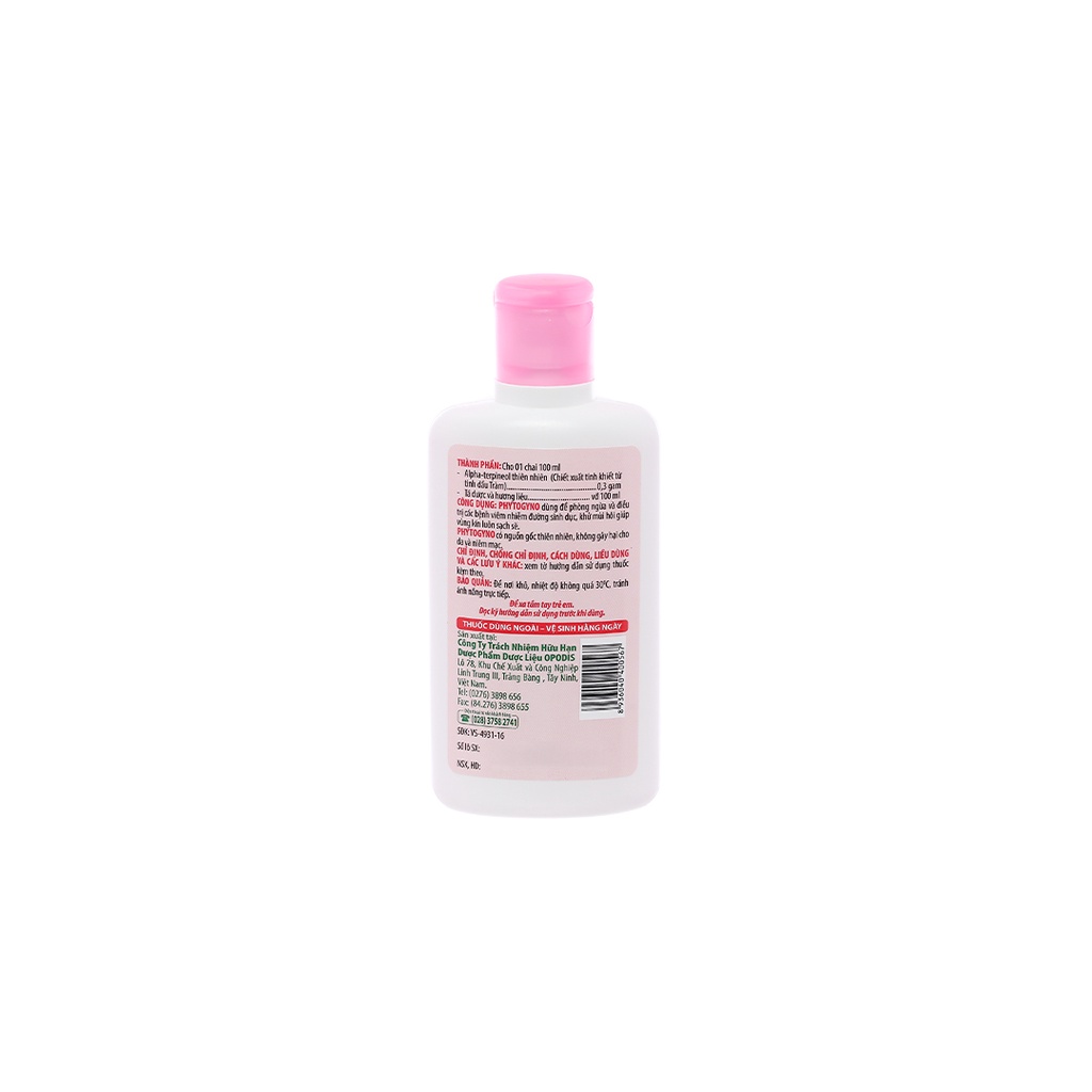Phytogyno Dung Dịch Vệ Sinh Phụ Nữ 100ml