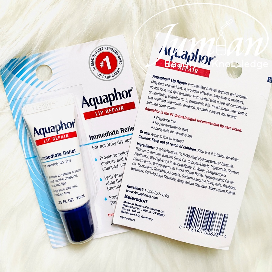 Son Dưỡng Môi Aquaphor Lip Repair 10ml