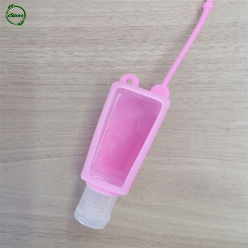 Lọ đựng nước rửa tay kèm vỏ silicon hình động vật ngộ nghĩnh