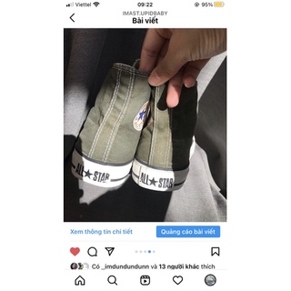 giày converse real 2hand 100% bao check cod