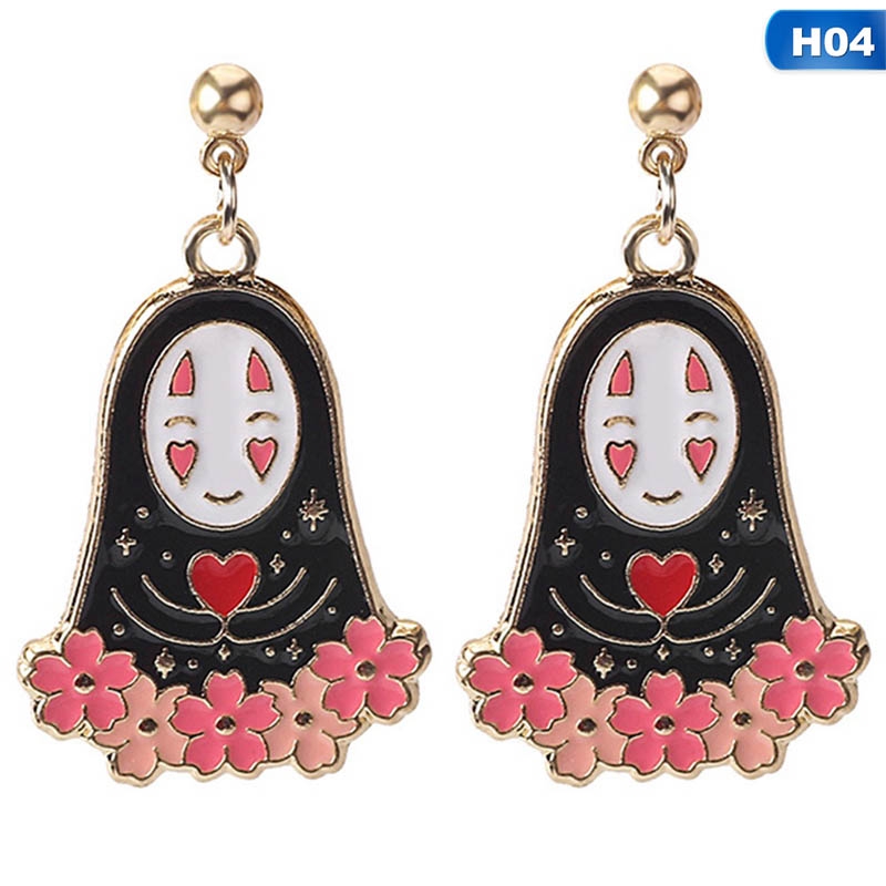 Đôi khuyên tai hình hoạt hình độ đáo
