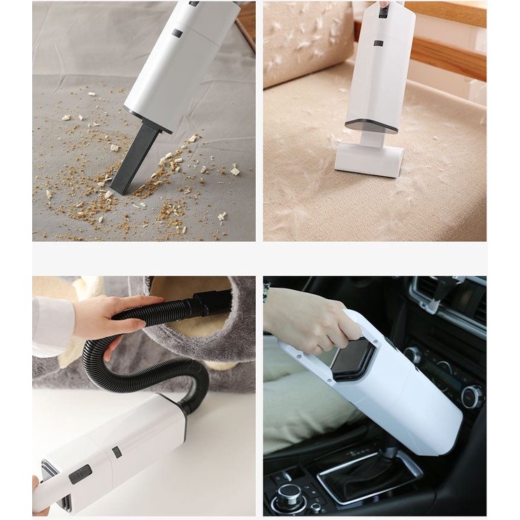 Máy hút bụi cầm tay AIKESI- máy hút bụi ô tô, hút lông thú cưng