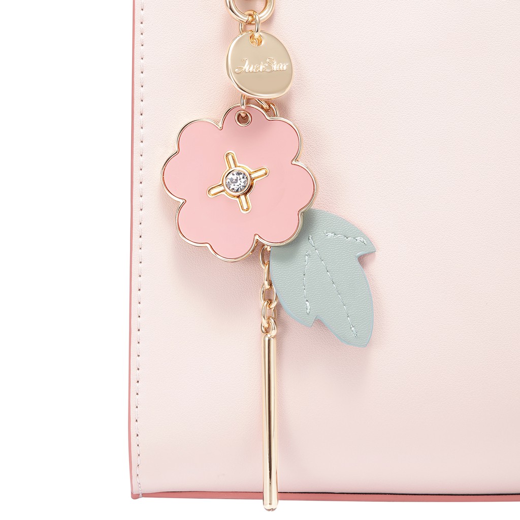 Túi Xách JUST STAR Charm Treo Hoa DU172099-01