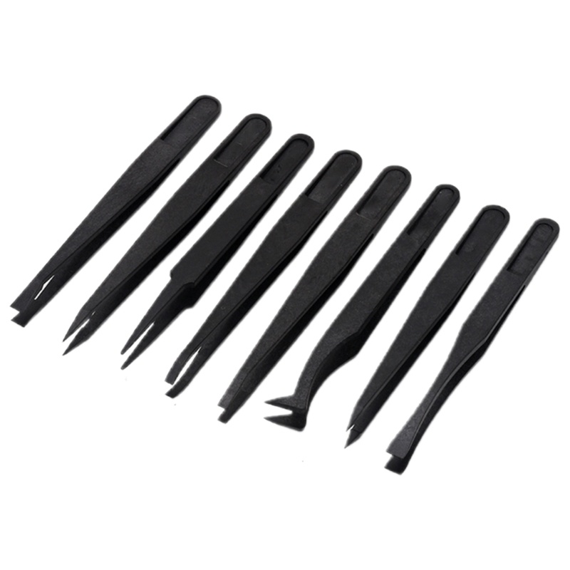 Set 8 nhíp chống tĩnh điện tự làm trang sức chuyên dụng