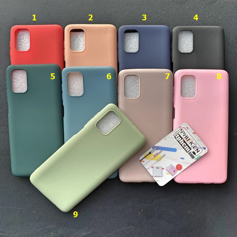 Ốp lưng Samsung M51 Dẻo màu trơn Siêu Cool