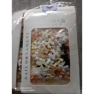 sét nơ gắn móng,nơ gắn móng mix màu