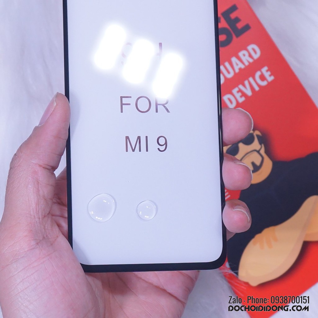 Miếng Dán Cường Lực Full Màn Hình Xiaomi Mi 9 Zacase Full Keo