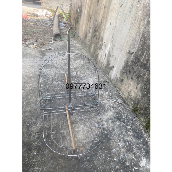 Lồng bẫy mẹt inox phụ kiện lồng chim chào mào, chích choè giá rẻ