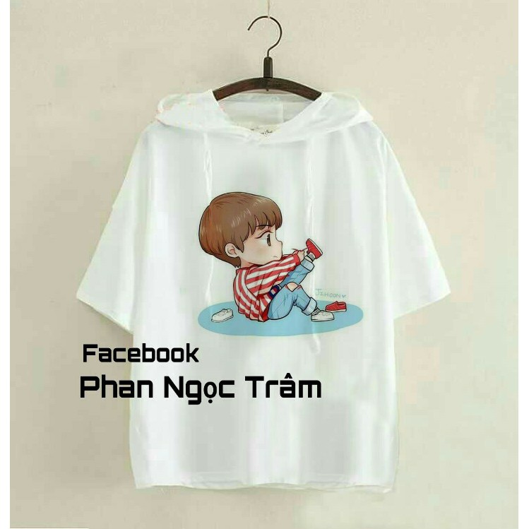 SIÊU PHẨM Áo hoodie Wanna One in chibi