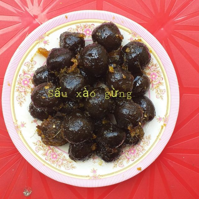 Sấu xào gừng