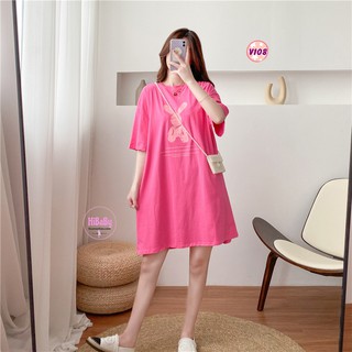 Váy Bầu Sau Sinh thỏ xinh xắn V108