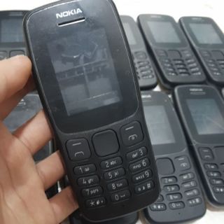 Bộ Vỏ + Sườn + Phím Nokia 106 2018 Zin Hàng Cao Cấp