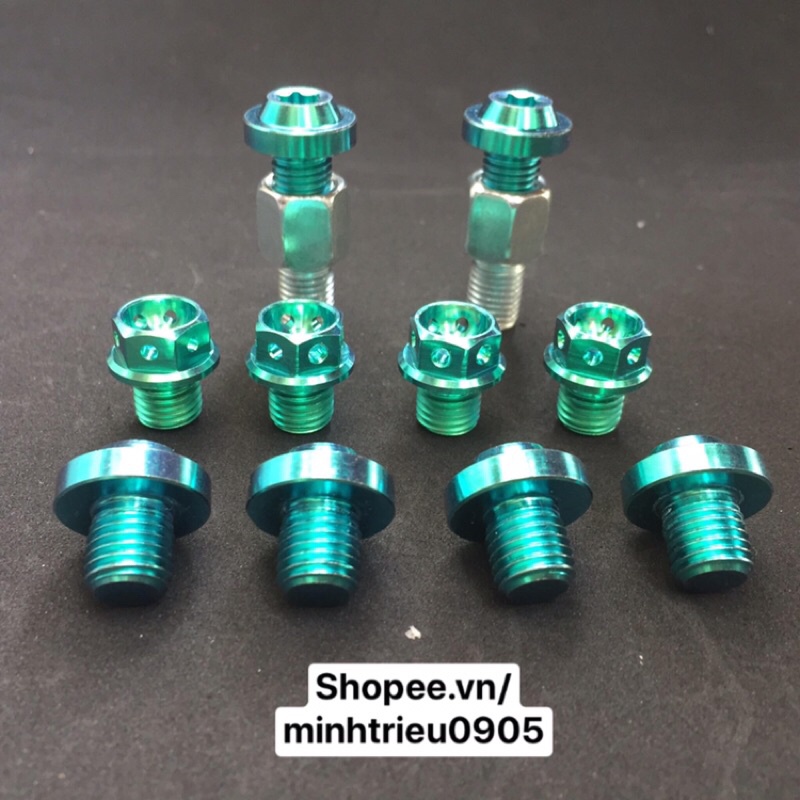 Ốc chân gương titan