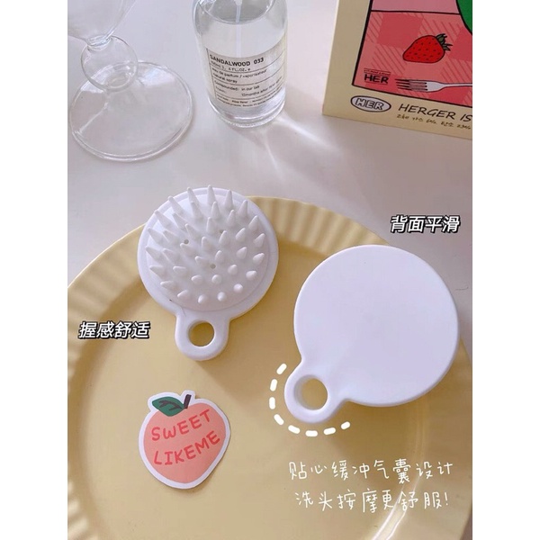 Lược gội đầu -silicon ❤️SALE❤️Lược gội đầu -Dụng cụ massage đầu giảm rụng tóc kích thích mọc tóc LG16