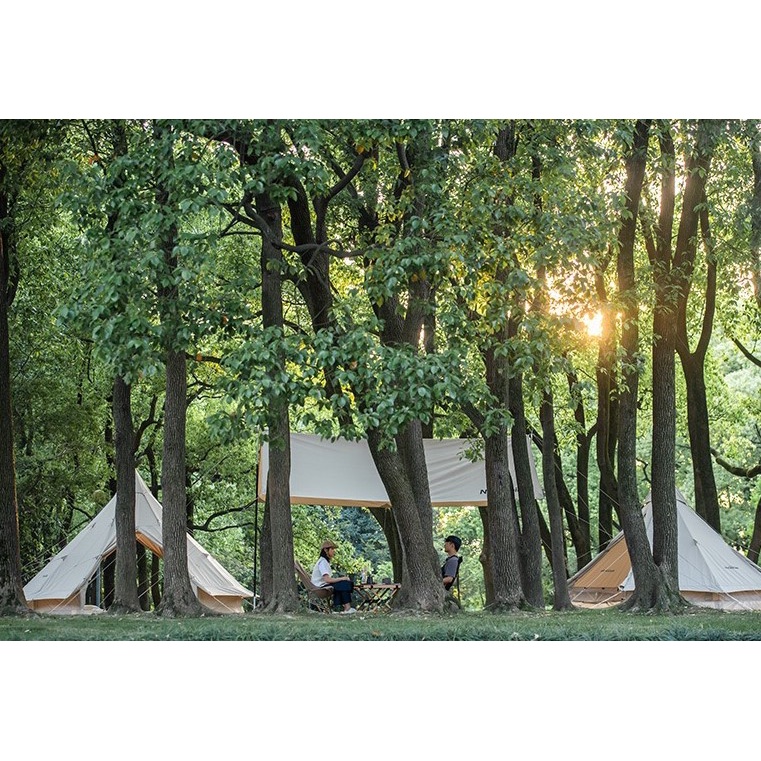 Lều dã ngoại 4 người Glamping Naturehike NH20ZP004