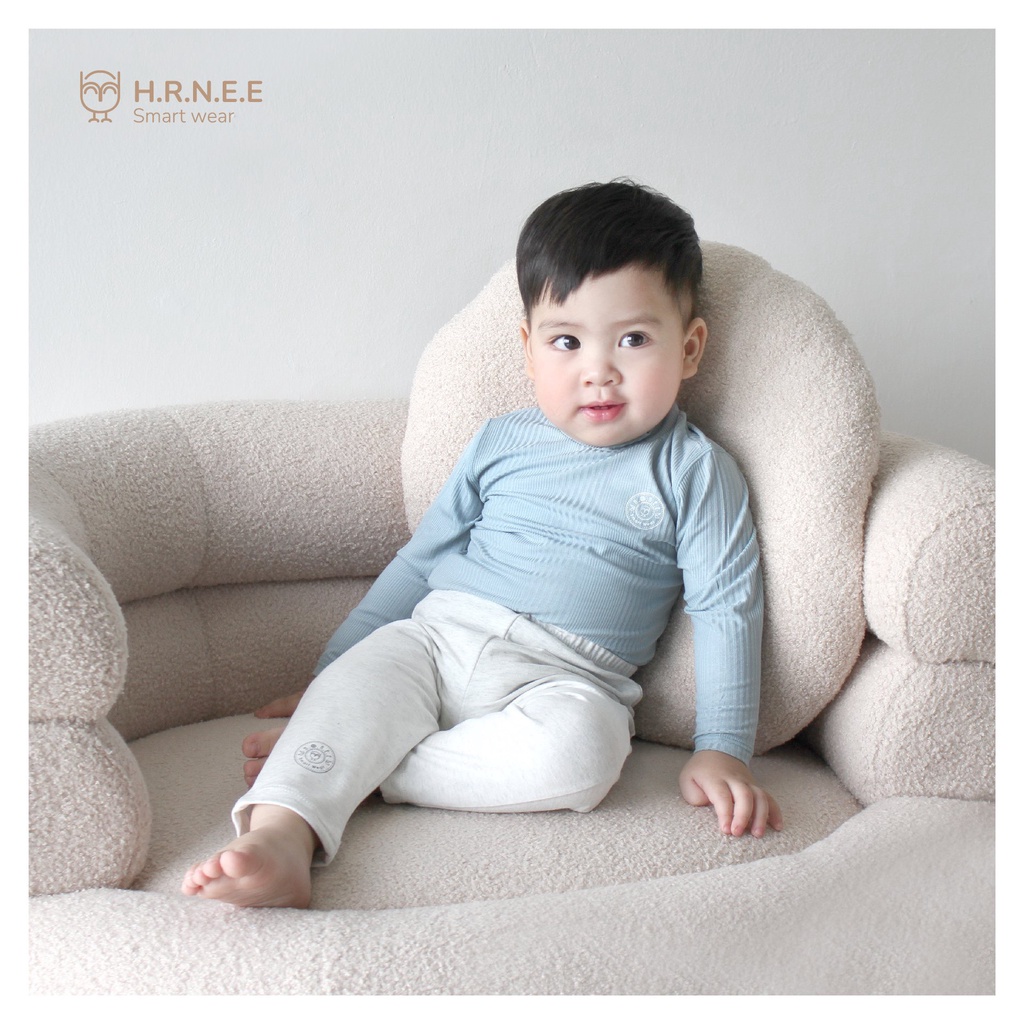 [CHÍNH HÃNG] Quần dài chất liệu nỉ da cá trẻ em Hrnee