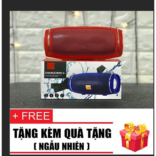 Loa Bluetooth PRO  Charge 4+  CÓ ANTEN  SÓNG  KHỎE  Mini bass tốt khoẻ - có dây đeo Version 2021