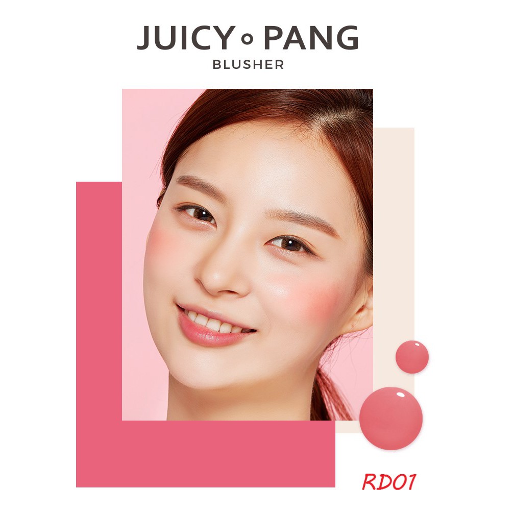 THANH LÝ Má Hồng Dạng Nước Dễ Thương Apieu Juicy Pang Water Blusher