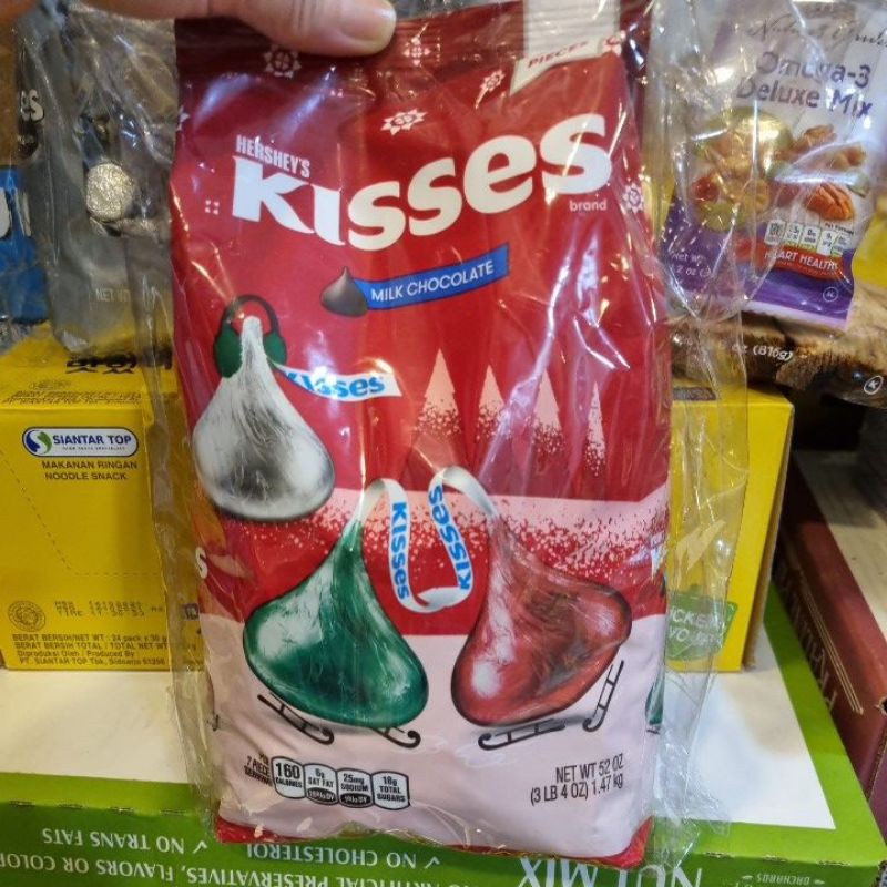 KẸO CHOCOLATE SỮA HERSHEY’S KISSES 310 VIÊN