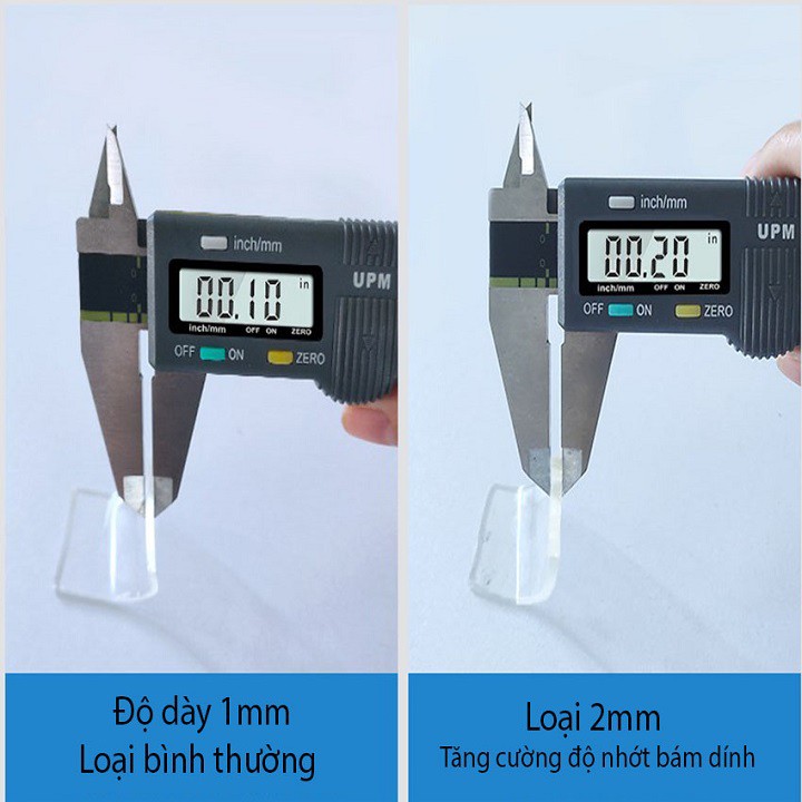 băng keo 2 mặt cường lực siêu dính trên mọi chất liệu nano trong suốt Nhật (5cm x 5m). DOCONU. [CAM KẾT BẢO HÀNH 1 ĐỔI 1