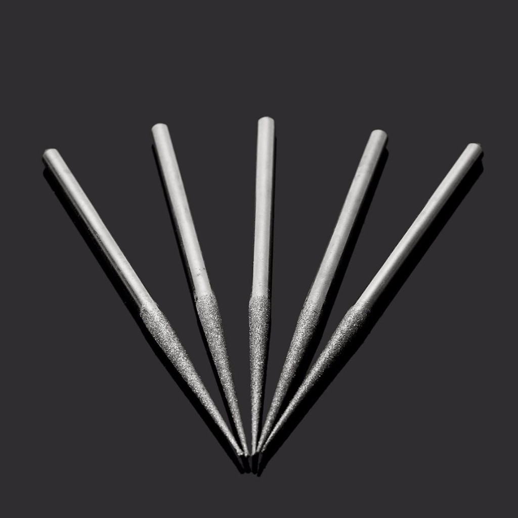 Bộ 5 Mũi Khoan Kim Cương Mini 3mm Mới