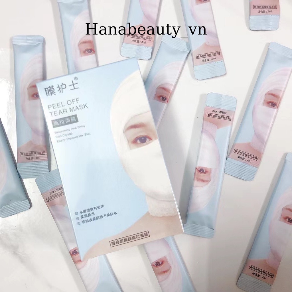Mặt nạ Peel da TRẺ HÓA Làn Da Làm Thông Thoáng Lỗ Chân Lông MỀM MỊN MƯỢT MÀ Cho Da