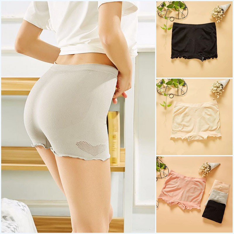 FREESHIP ĐƠN 99K_ Women High Elastic Ruffled Women's Safety Pants | BigBuy360 - bigbuy360.vn